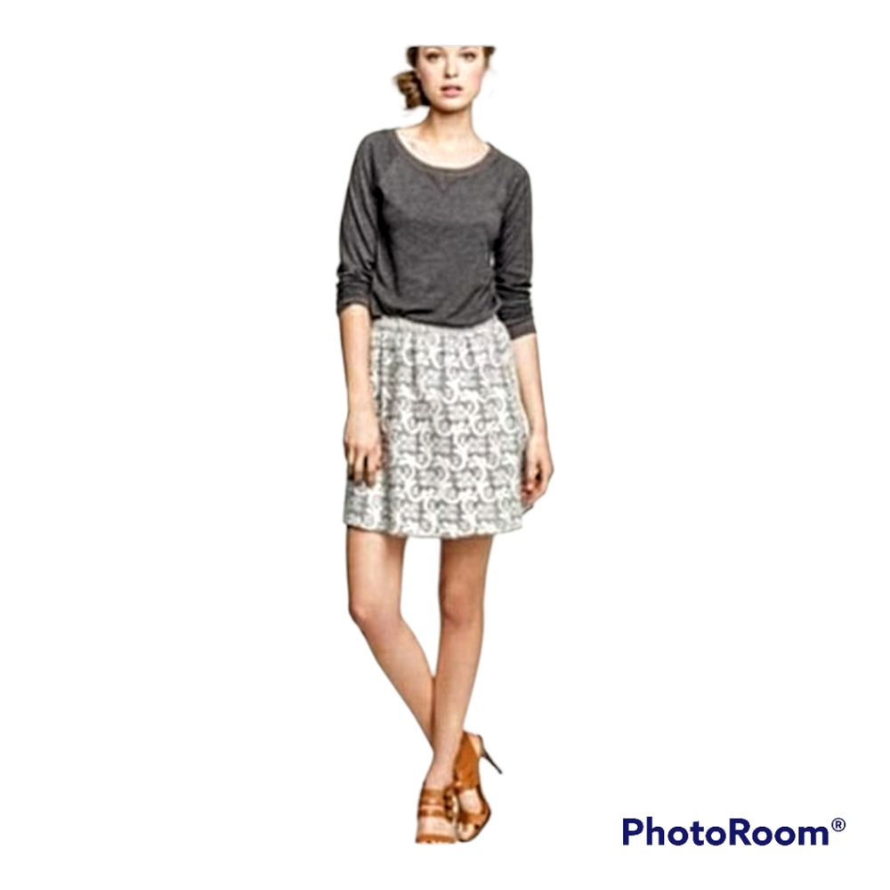 J CREW lace mini skirt